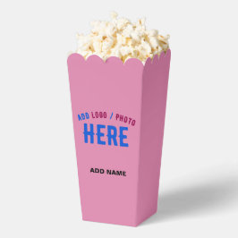 STIJLVOL MODERN  HOT PINK MERK POPCORN BEDANKDOOSJES