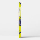 Stijlvol modern ikat tribaal naadloos patroon Case-Mate iPhone case (Achterkant / Links)