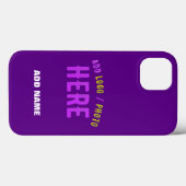 STIJLVOL MODERN INDIGO GEVERIFIEERD MERK Case-Mate iPhone CASE (Achterkant (horizontaal))