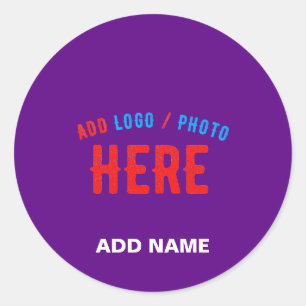 STIJLVOL MODERN INDIGO GEVERIFIEERD MERK RONDE STICKER