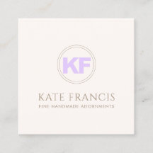 Stijlvol modern Initiaal monogram