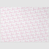 Stijlvol modern kalligrafiegrafspapier tissuepapier (Voorkant)