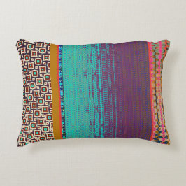 Stijlvol modern kleurrijk patroonboho Sierkussen Accent Kussen