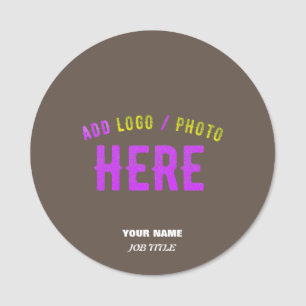 STIJLVOL MODERN KOFFIE GEVERIFIEERD MERK NAAMPLAATJE