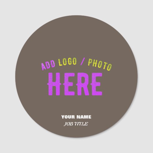 STIJLVOL MODERN  KOFFIE GEVERIFIEERD MERK NAAMPLAATJE (Voorkant)