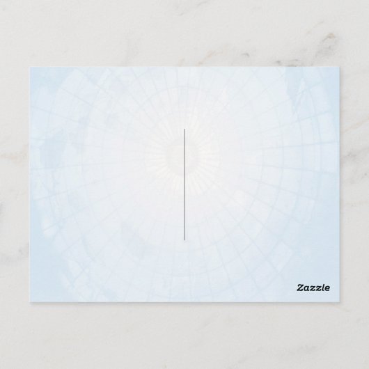 Stijlvol modern kompas zakelijke promotie briefkaart (Achterkant)