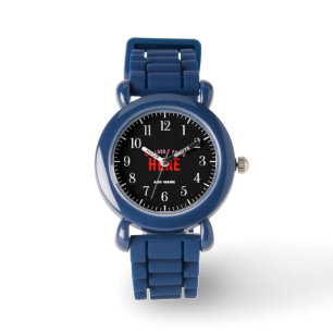 STIJLVOL MODERN MARINEBLAUW UNIEK GEVERIFIEERD MER HORLOGE