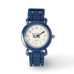 STIJLVOL MODERN MARINEBLAUW UNIEK GEVERIFIEERD MER HORLOGE