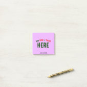 STIJLVOL MODERN MAUVE GEVERIFIEERD BRANDED POST-IT® NOTES (Op bureau)