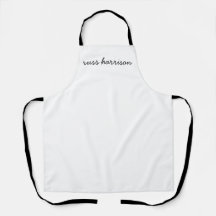 Stijlvol modern minimalistisch wit script monogram
