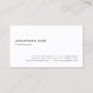 Stijlvol, modern, modern, stijlvol, stijlvol visitekaartje
