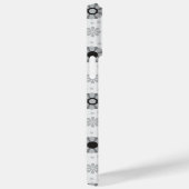 Stijlvol modern monochrome florpatroon Case-Mate iPhone case (Achterkant / Rechts)