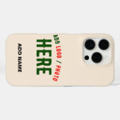STIJLVOL MODERN  NATUURLIJK GEVERIFIEERD MERK Case-Mate iPhone CASE (Achterkant (horizontaal))