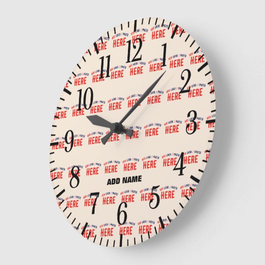 STIJLVOL MODERN NATUURLIJK GEVERIFIEERD MERK GROTE KLOK (Hoek)