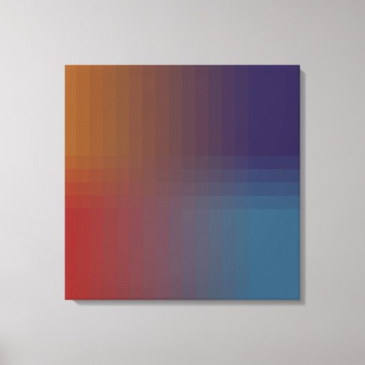 Stijlvol modern ontwerp canvas afdruk (Voorkant)