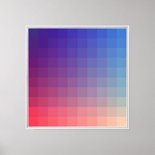 Stijlvol modern ontwerp canvas afdruk (Voorkant)