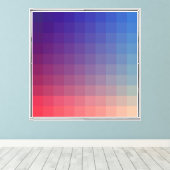Stijlvol modern ontwerp canvas afdruk (Insitu (Houten vloer))