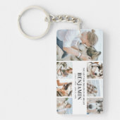 Stijlvol, modern, opgerold pakket | Fotocollage Sleutelhanger (Voorkant)