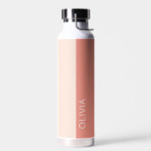 Stijlvol, modern Oranje minimumaantal piekstralen Waterfles (Links)