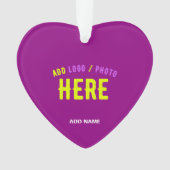 STIJLVOL MODERN  PAARSE GEVERIFIEERD MERK ORNAMENT (voorkant)