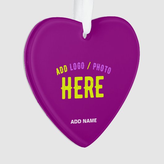 STIJLVOL MODERN  PAARSE GEVERIFIEERD MERK ORNAMENT (voorkant)