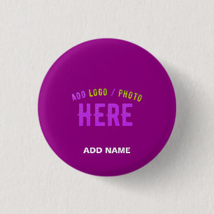 STIJLVOL MODERN PAARSE GEVERIFIEERD MERK RONDE BUTTON 3,2 CM
