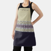 Stijlvol modern patroon schort (Insitu)