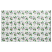 Stijlvol modern Peacock Feathers en Spots Pattern Stof (Fat Quarter)