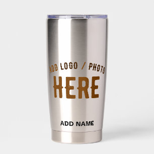 STIJLVOL MODERN ROESTVRIJ STAAL GEVERIFIEERD BRAND GEÏSOLEERDE DRINKBEKER