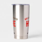 STIJLVOL MODERN ROESTVRIJ STAAL GEVERIFIEERD BRAND GEÏSOLEERDE DRINKBEKER (Rechts)