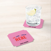 STIJLVOL MODERN  ROZE GEVERIFIEERD BRANDED KARTONNEN ONDERZETTERS (Insitu)