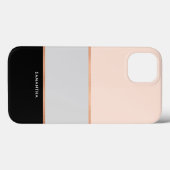 Stijlvol, modern Stripes Patroon Case-Mate iPhone Case (Achterkant (horizontaal))