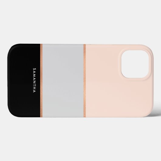 Stijlvol, modern Stripes Patroon Case-Mate iPhone Case (Achterkant (horizontaal))