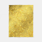 stijlvol, modern, trendy, faux goud, goud, goud fleece deken (Voorkant)