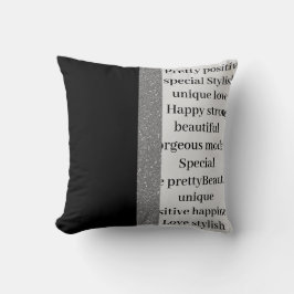 Stijlvol modern uniek kussen