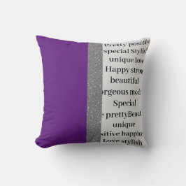 Stijlvol modern uniek kussen