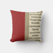 Stijlvol modern uniek kussen