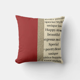 Stijlvol modern uniek kussen