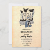 stijlvol, modern, vernieuwend Vrijgezellenfeest Kaart (Voorkant)