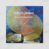 Stijlvol modern vierkant Visitekaartje (Voorkant)