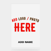 STIJLVOL MODERN  WIT GEVERIFIEERD BRANDED ACRYL BORD (Voorkant)