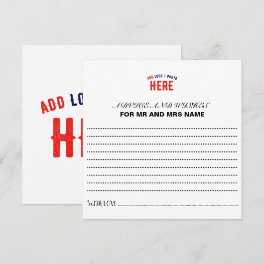 STIJLVOL MODERN  WIT GEVERIFIEERD BRANDED ADVIESKAART (Voorkant / Achterkant)