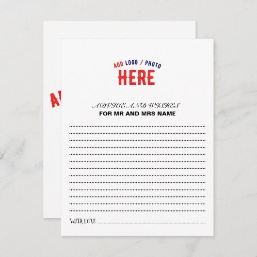 STIJLVOL MODERN  WIT GEVERIFIEERD BRANDED ADVIESKAART (Voorkant / Achterkant)