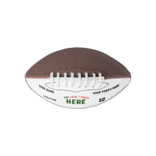 STIJLVOL MODERN  WIT GEVERIFIEERD BRANDED AMERICAN FOOTBALL