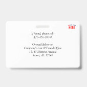STIJLVOL MODERN WIT GEVERIFIEERD BRANDED BADGE (Achterkant)
