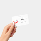 STIJLVOL MODERN WIT GEVERIFIEERD BRANDED BADGE (Handheld)