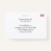 STIJLVOL MODERN  WIT GEVERIFIEERD BRANDED BADGE (Achterkant)