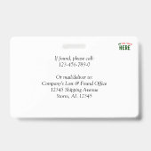 STIJLVOL MODERN WIT GEVERIFIEERD BRANDED BADGE (Achterkant)