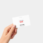 STIJLVOL MODERN WIT GEVERIFIEERD BRANDED BADGE (Handheld)
