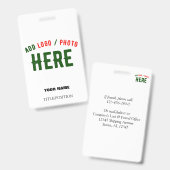 STIJLVOL MODERN  WIT GEVERIFIEERD BRANDED BADGE (Voor- en achterkant)